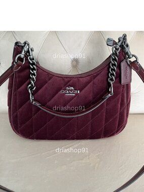 Coach Outlet Teri Hobo Bag With Quilting